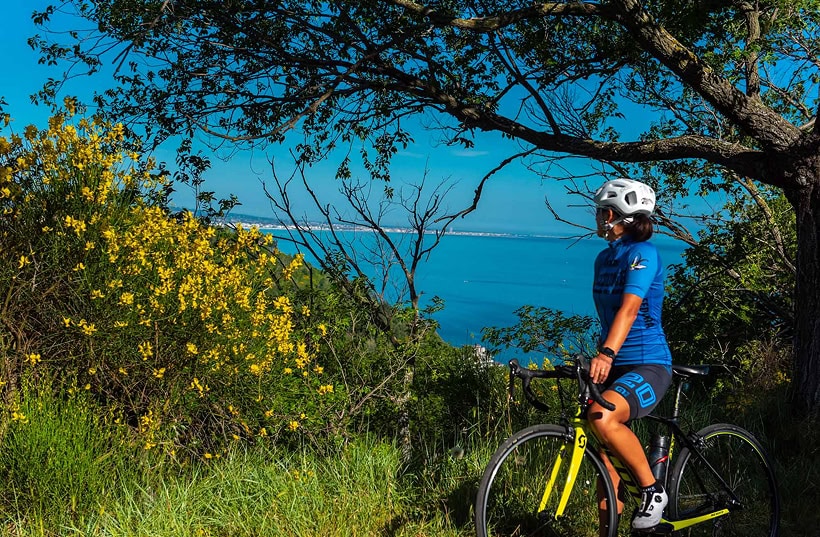 Pédaler au bord de la mer, c'est ça la Romagne
